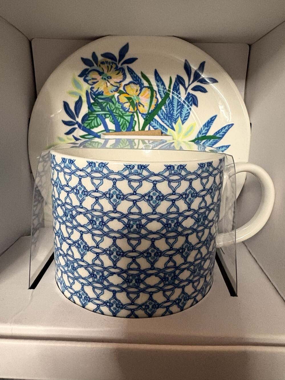 Lilly Pulitzer Tea Cup and Saucer Set